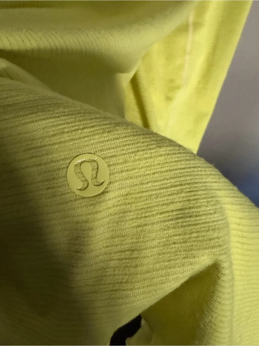Lululemon Water Salty Swim Dress Heathered Clarity Yellow Large